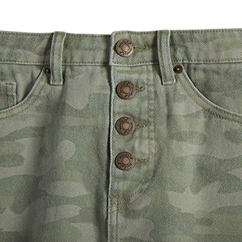 Mud Pie Women's Windsor Button Fly Skirt3