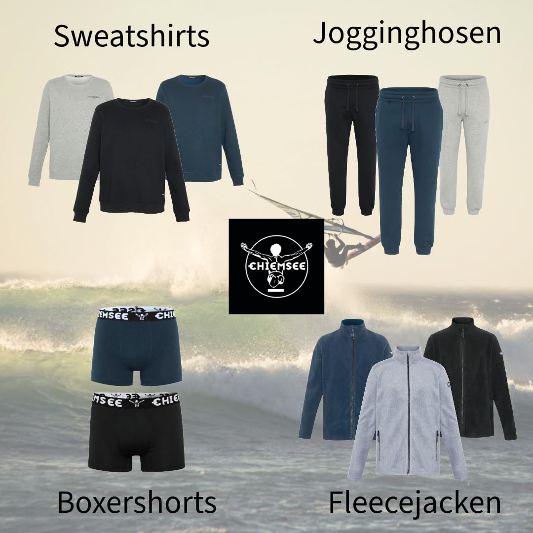 Chiemsee Steppjacke Herren 2 Farben S-3XL I Kapuze I ohne Daunen