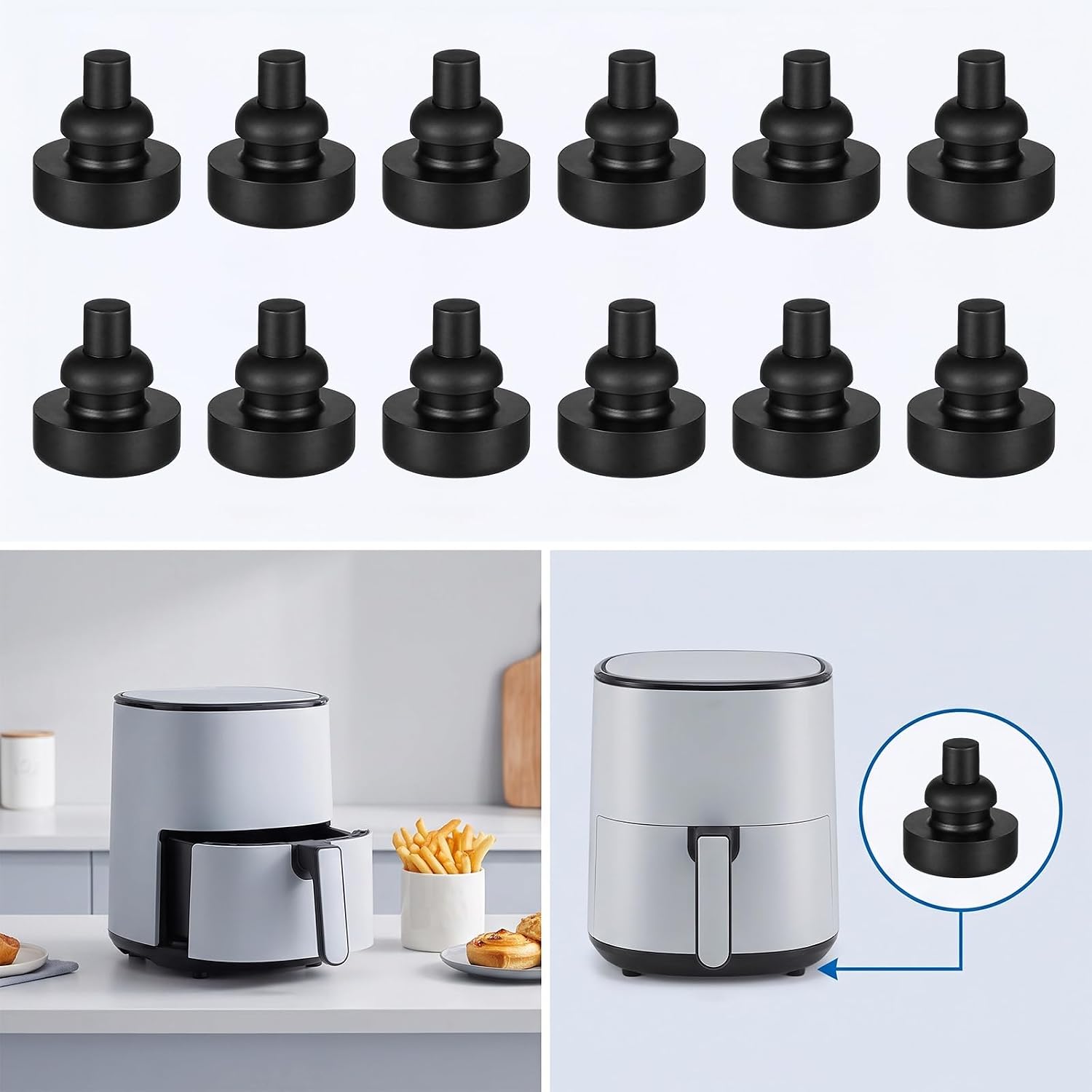 12 Pcs Replacement Feet for Slow Cookers Slow Cooker Insert
