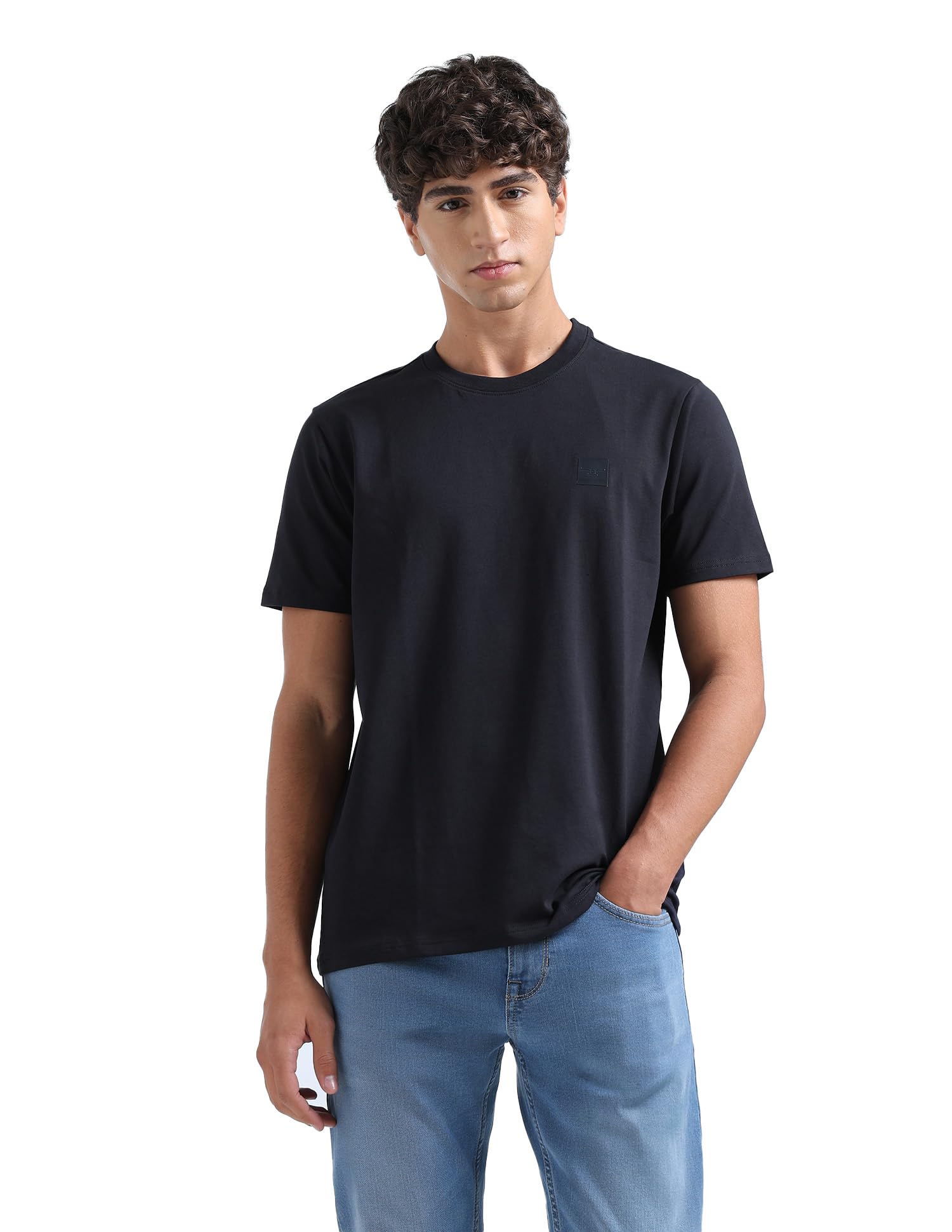 flying machine Men's Regular Fit T-Shirt | Solid | Tshirt for Man-picture-16
