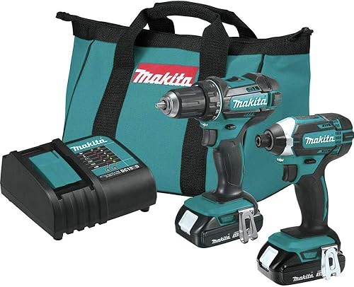 Makita CT225SYX 18V LXT® Litio-Ion Compacto Inalámbrico 2-Pc. Combo Kit (1.5Ah)