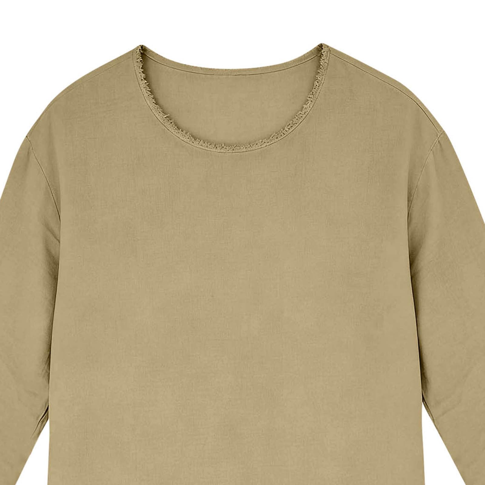 Sommer Hemd Herren Leinenhemd Herren Langarm Leicht Luftig Leinenshirt Baumwolle Atmungsaktiv Regular Fit Freizeithemden Casual Leinen Shirt Basic Langarmshirt Einfarbig Musselin Hemd Modisch