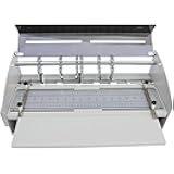 Hlixzoy Electric Creasing Machine, Dotted Line, Rice Line Crease Machine, 18.5-Inch Three-in-One Combination Paper Cutting, Creasing and Punching Machine, Suitable for Documents