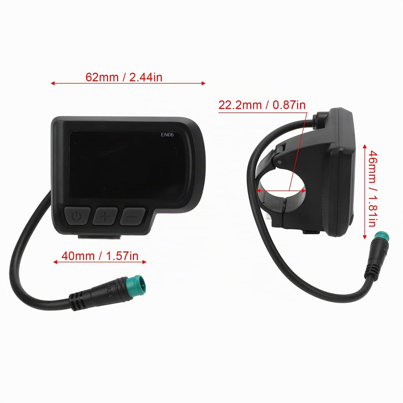 Ausla Ananda D13 Display elektrisches en06display Fahrrad lcddisplay messgerät Mountainbike Roller wasserdichter steckeruniersal Display ebikedisplay e Bike