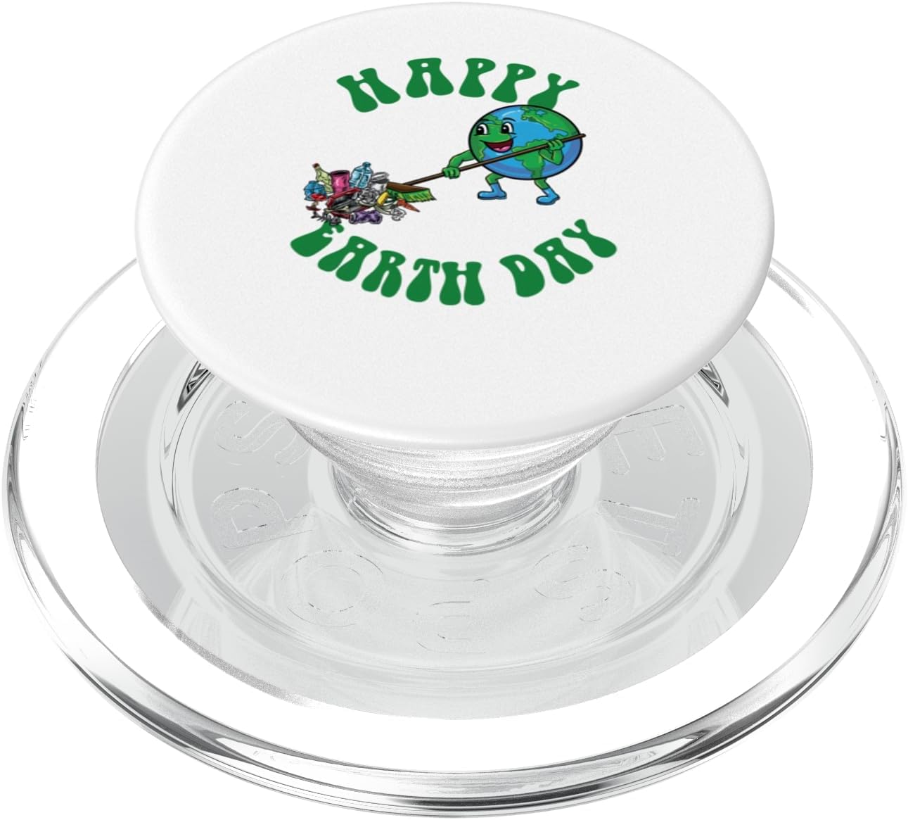 Happy Earth Day Recycling PopSockets PopGrip for MagSafe
