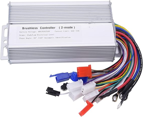 Headerbs Electric Scooter Motor Controller 72V Battery Compatible with 48V 60V 64V 1000W 1500W Brushless Speed Controller for E Scooter