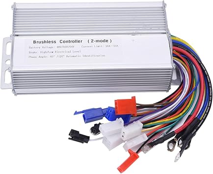 Headerbs Electric Scooter Motor Controller 72V Battery Compatible with 48V 60V 64V 1000W 1500W Brushless Speed Controller for E Scooter