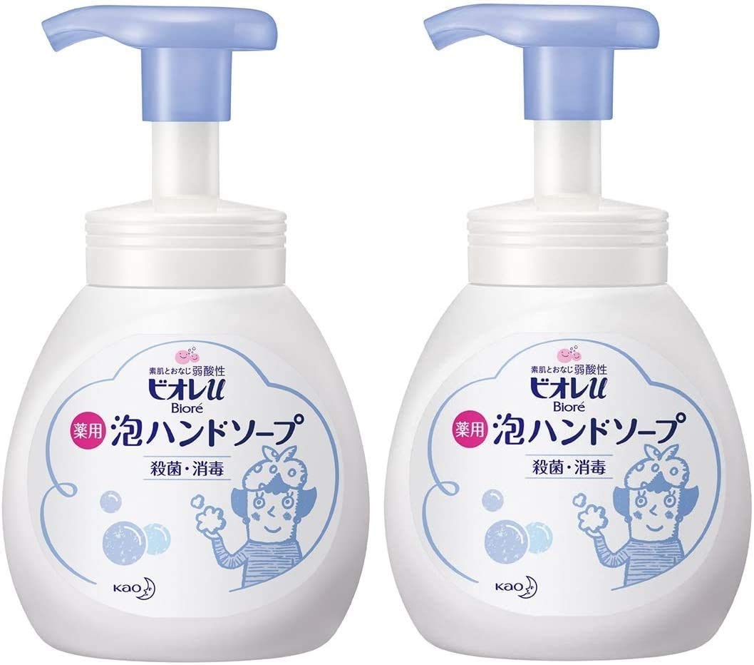 Amazon.co.jp: 【 2個セット】ビオレu 泡ハンドソープ ポンプ 250ml