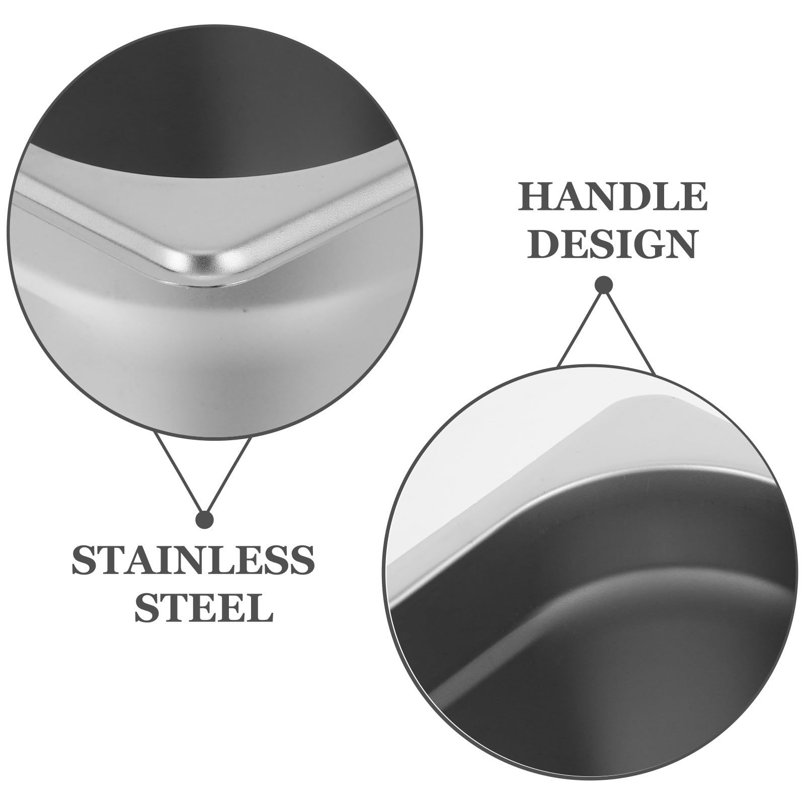 Set de 4 Bandejas de Vapor de Acero Inoxidable 1/6 Tamaño Capacidad Grande y Diseño Elegante para Hoteles y Restaurantes, Fácil de Limpiar y Profesional