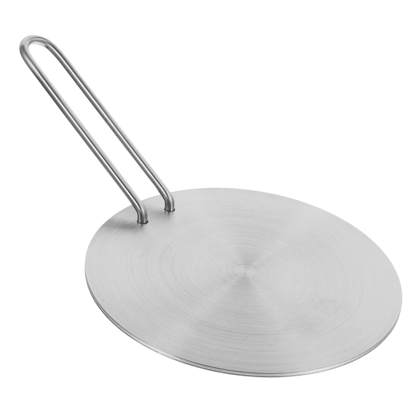Placa Adaptadora para Placa de Inducción de Acero Inoxidable 18 Cm Difusor de Calor Desmontable para Cocina Eléctrica, de Gas y Uso en Guisos Prolongados