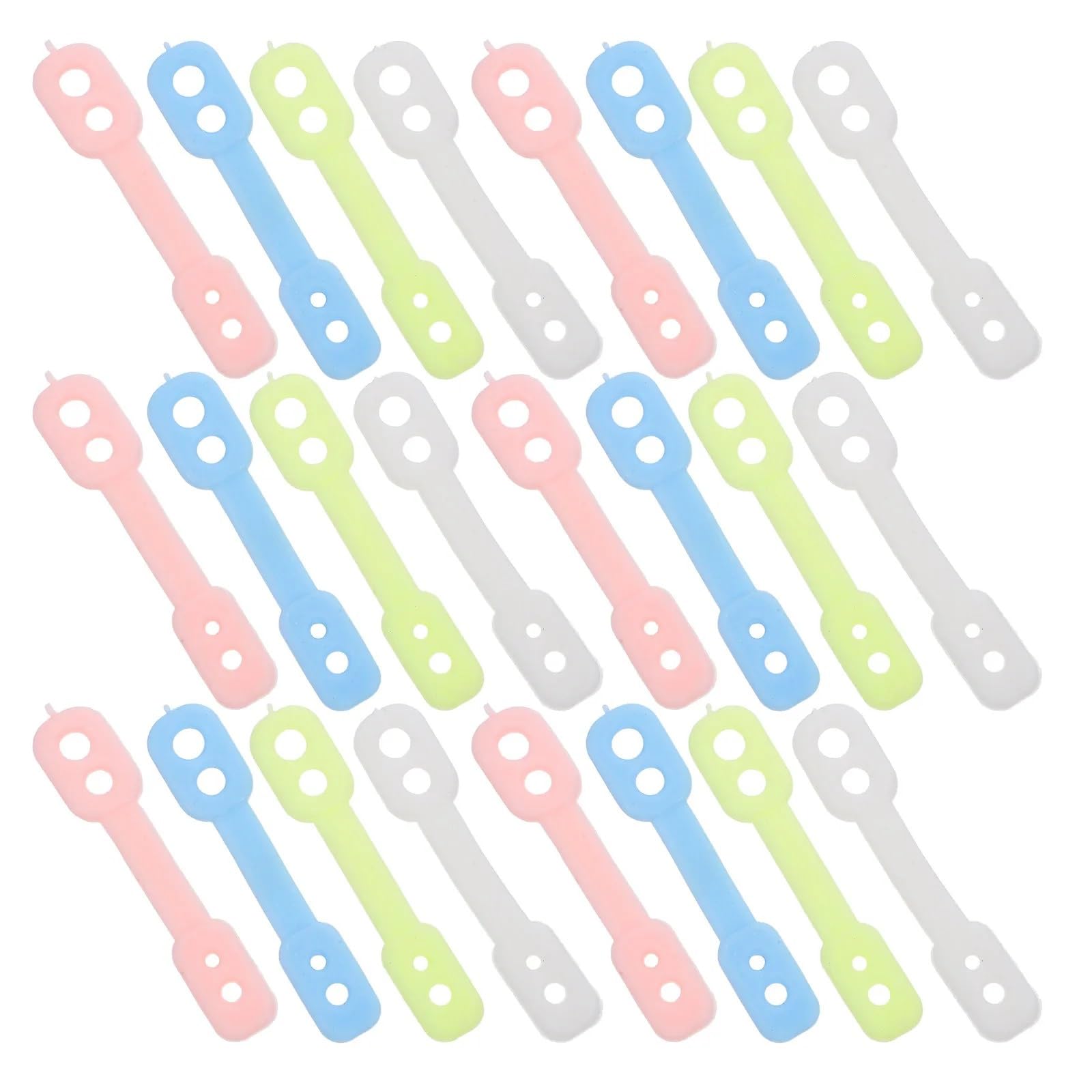 Hangers for Clothes Space Savers 600Pcs Clothes Hangers Windproof Lock Silicone Clips Non Slip Buckles Strap Outdoor Clothesline Drying Rack Fixing(Blue)