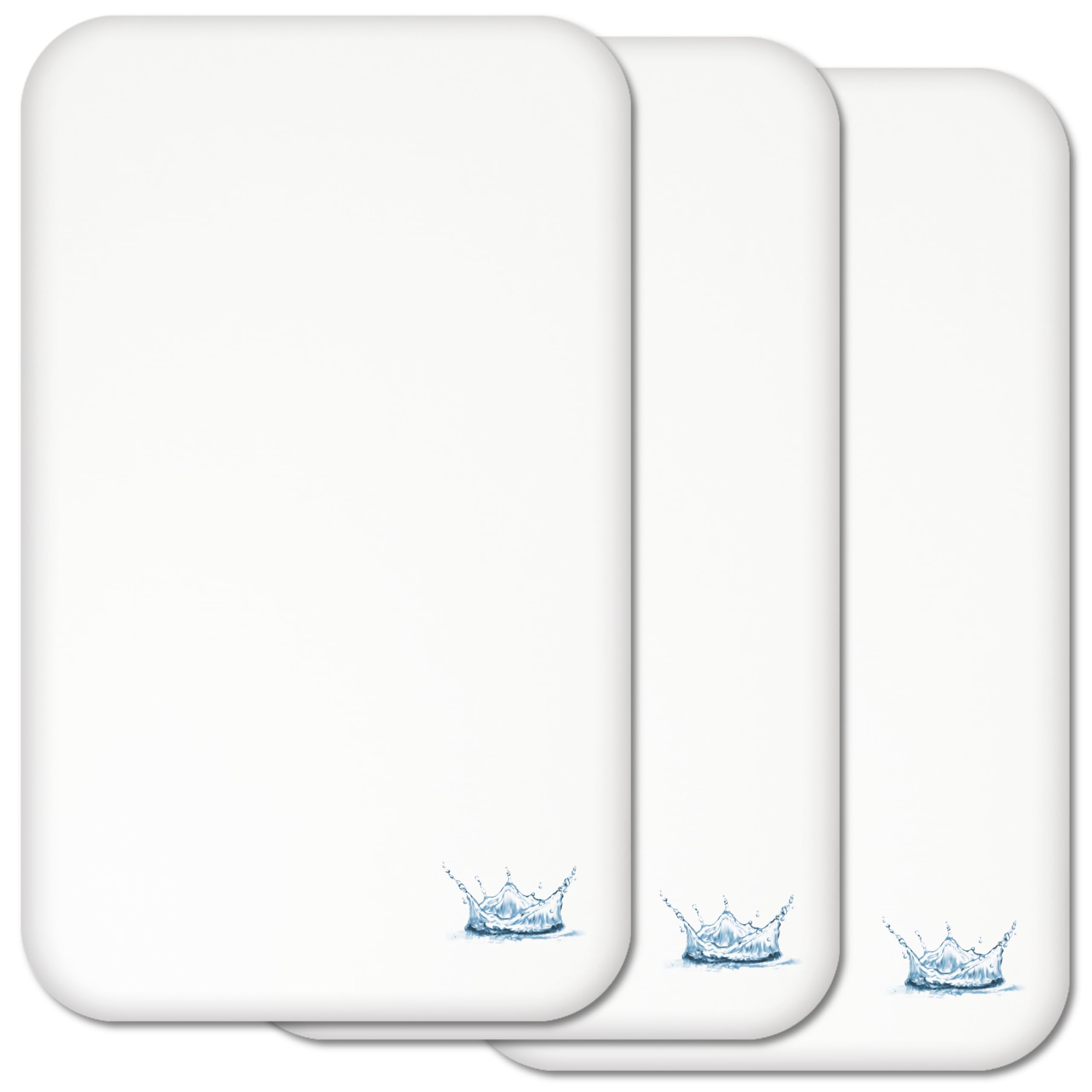 Selemavi Next To Me Crib Waterproof Mattress Protectors Covers - 3 Pcs Set - 100% Natural Cotton - Extra Soft & Breathable To Fit Bedside Cribs Mattresses Up