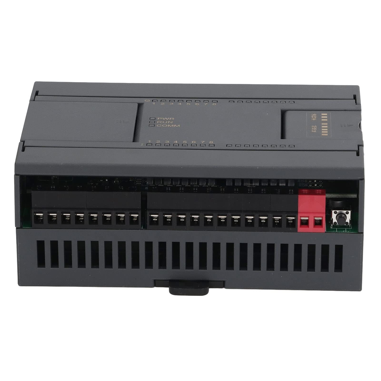 Moduł sterownika PLC Programowalny sterownik logiczny Zdalne pozyskiwanie wejść/wyjść 8 DI 8 DO 6 AI 2 AO Moduł rozszerzeń wejść analogowych i wyjść dla systemów automatyki