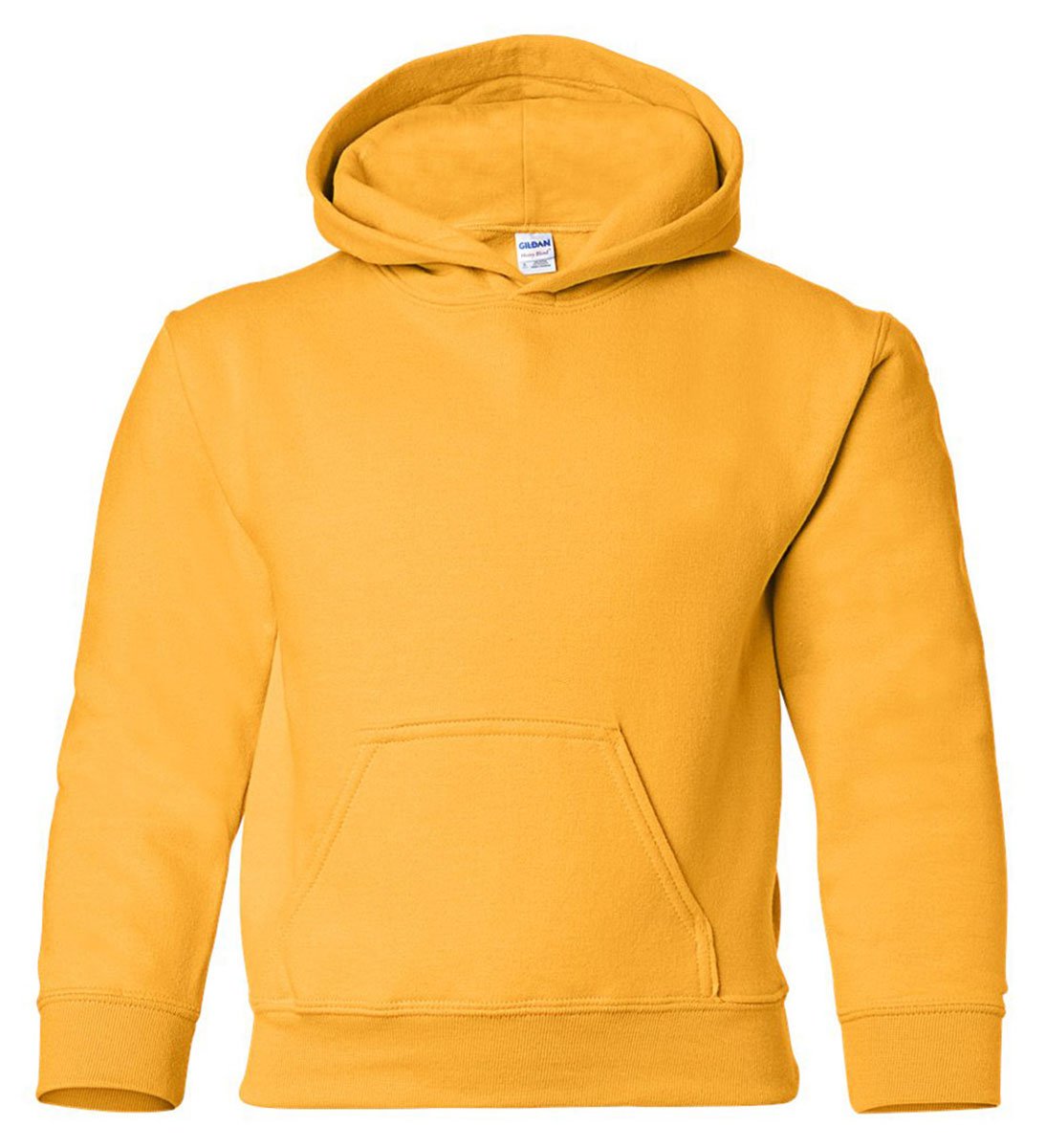 Gildan Hoodie Sweatshirt, Style G18500b Felpa con Cappuccio Unisex - Bambini e Ragazzi (Pacco da 1)
