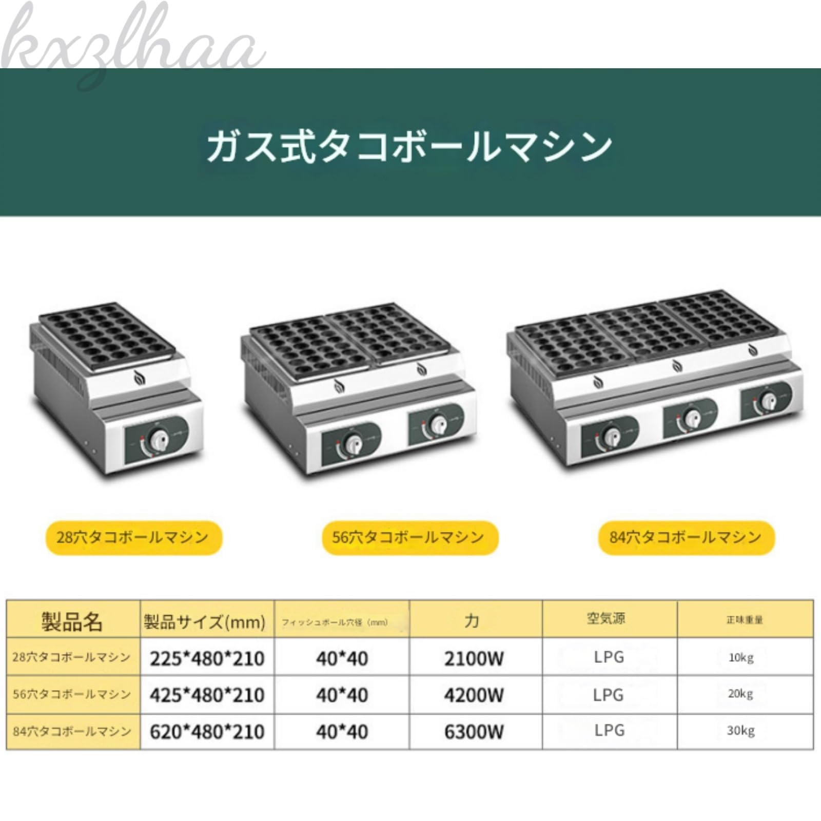 Amazon | 自動たこ焼き器 業務用家庭用たこ焼き機 ガス 28/56/84穴