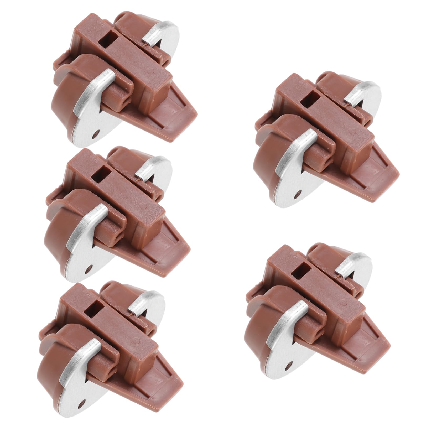 GRIRIW 5Sets Undermount Drawer Slides Stopper Kit for Vanity Easy Installation Replacement Parts with Stoppers Included Smooth Functionality for Years