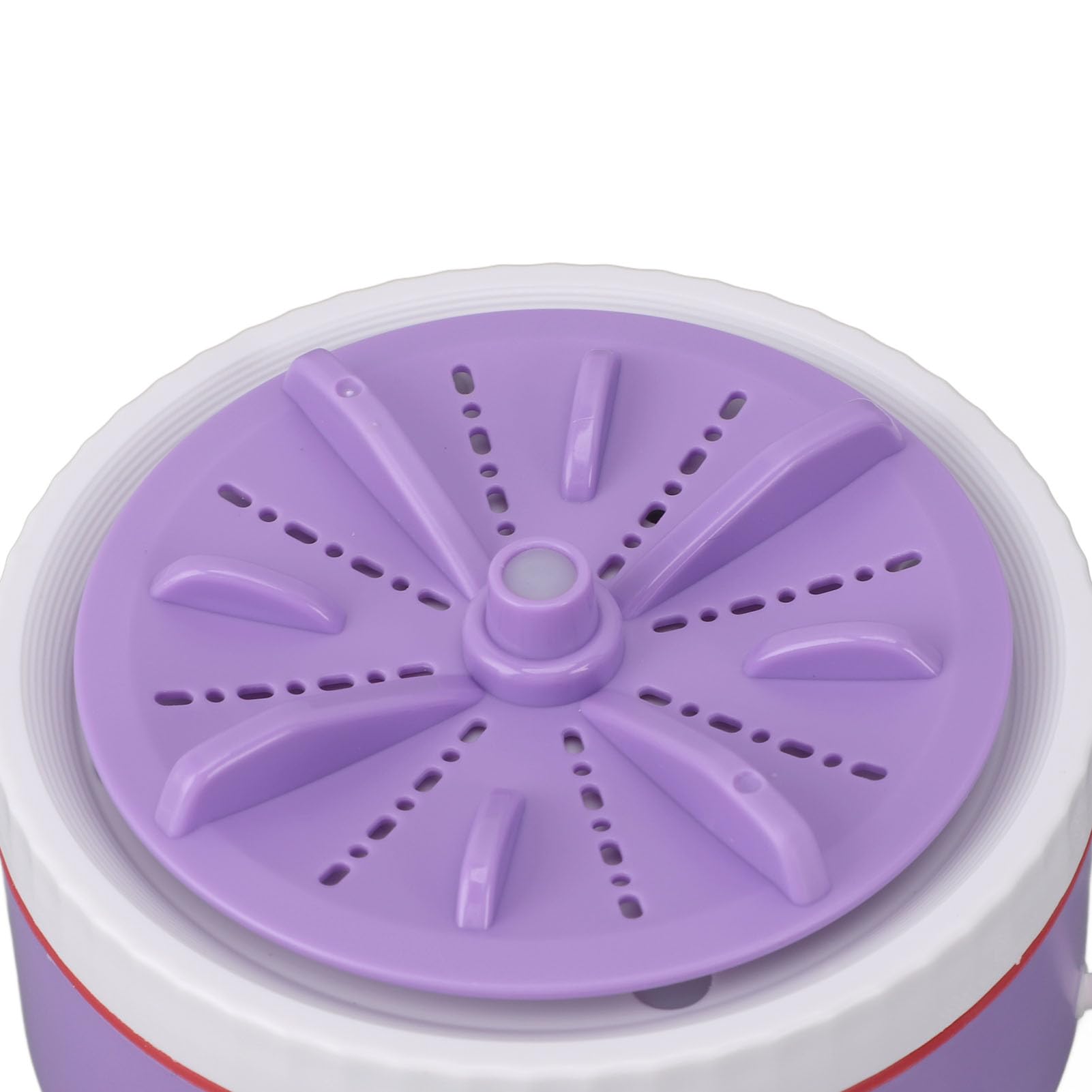 Mini pralka turbo zasilana przez USB, zmywarka do naczyń sterowana czasowo, regulowana mini turbina pralka, zmywarka do podróży i kempingu, mała przenośna