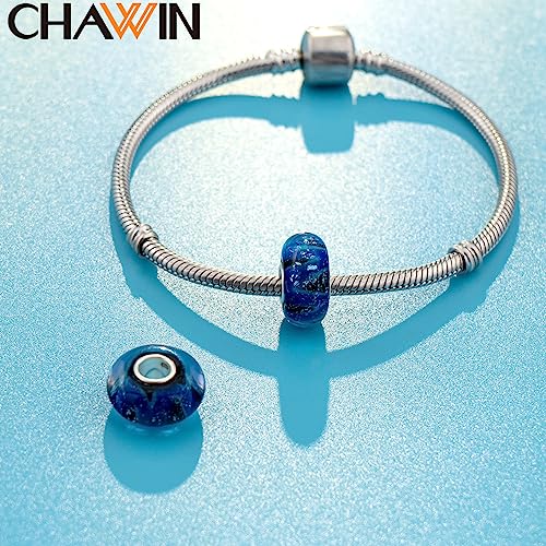 Murano Glass Charms Authentic 925 Sterling Silver Charms Core Red Flower Pink Love Heart White Yellow Glass Beads fit Pandora Style Bracelet for Women Wife Anniversary DIY Gift3