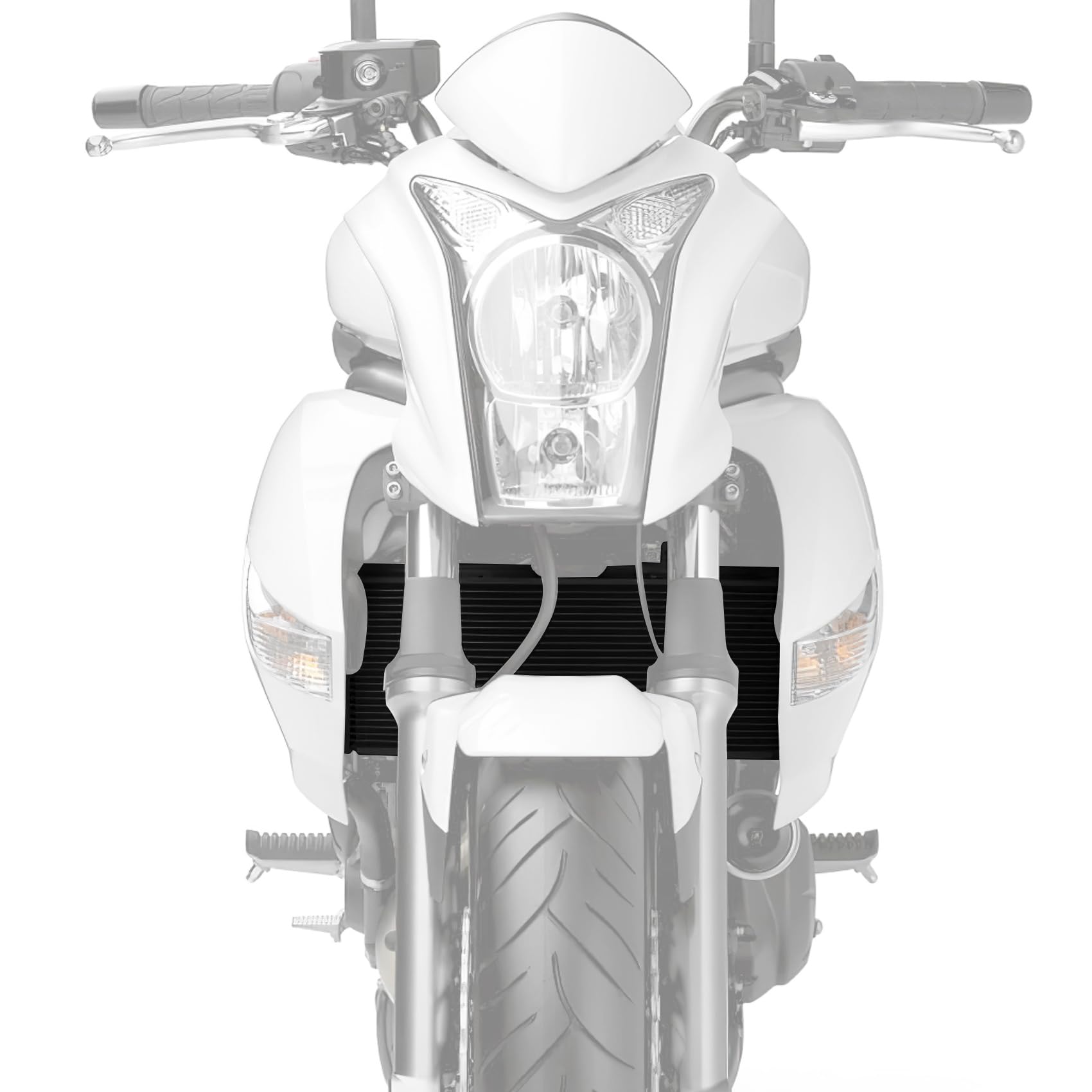 Moto Radiatore Adatto per Kawasaki ER-6N ER-6F Ninja 650R 2006-2008