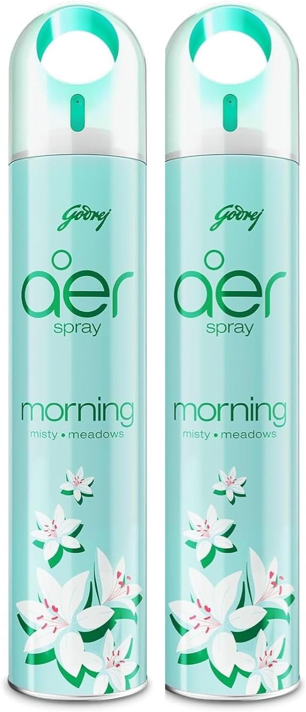 spray, Home & Office Air Freshener - Morning Misty Meadows, 300 ml (Pack of 2)