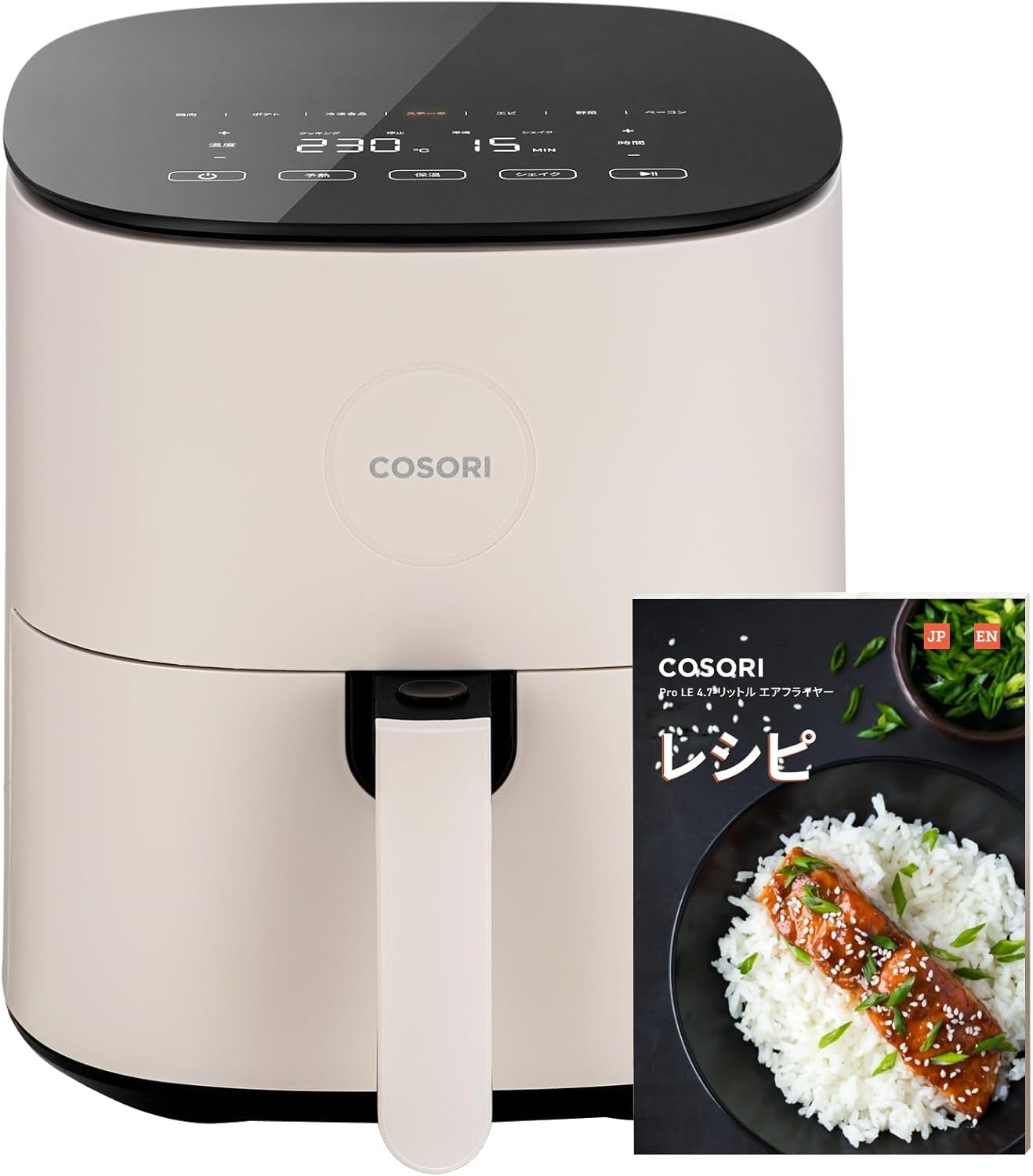 Amazon.co.jp: COSORI コソリ ノンフライヤー 4.7L 大容量 家庭用 電気 