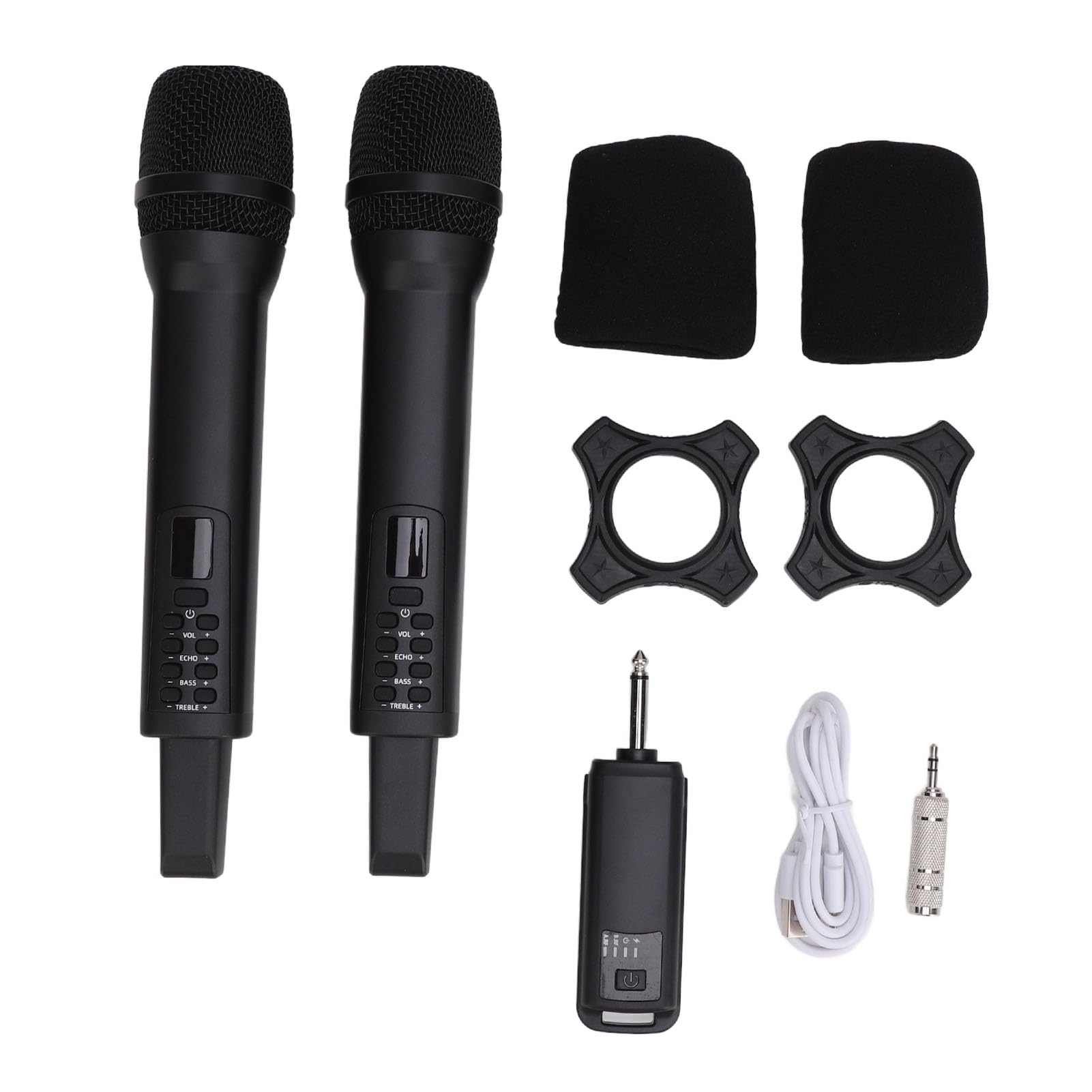 Dilwe Microfono per Prestazioni Professionali Bluehoarbabl Microfine Dinamica Vocale per il Ideale per il Karaoke e le Prestazioni Teatrali