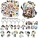 Produktbild Saicowordist Haikyuu Geschenk-Set, 50 Aufkleber, 8 Poster, 10 Kartenaufkleber, 6 Broschennadeln und 6 Schlsselanhnger, perfektes Geschenk fr Anime-Fans