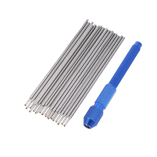 Miniatura 3 de Exceart 20 soportes para bolígrafo de tatuaje para marcado de piel de surfista, soporte para bolígrafo (negro, repuesto de bolígrafo negro)