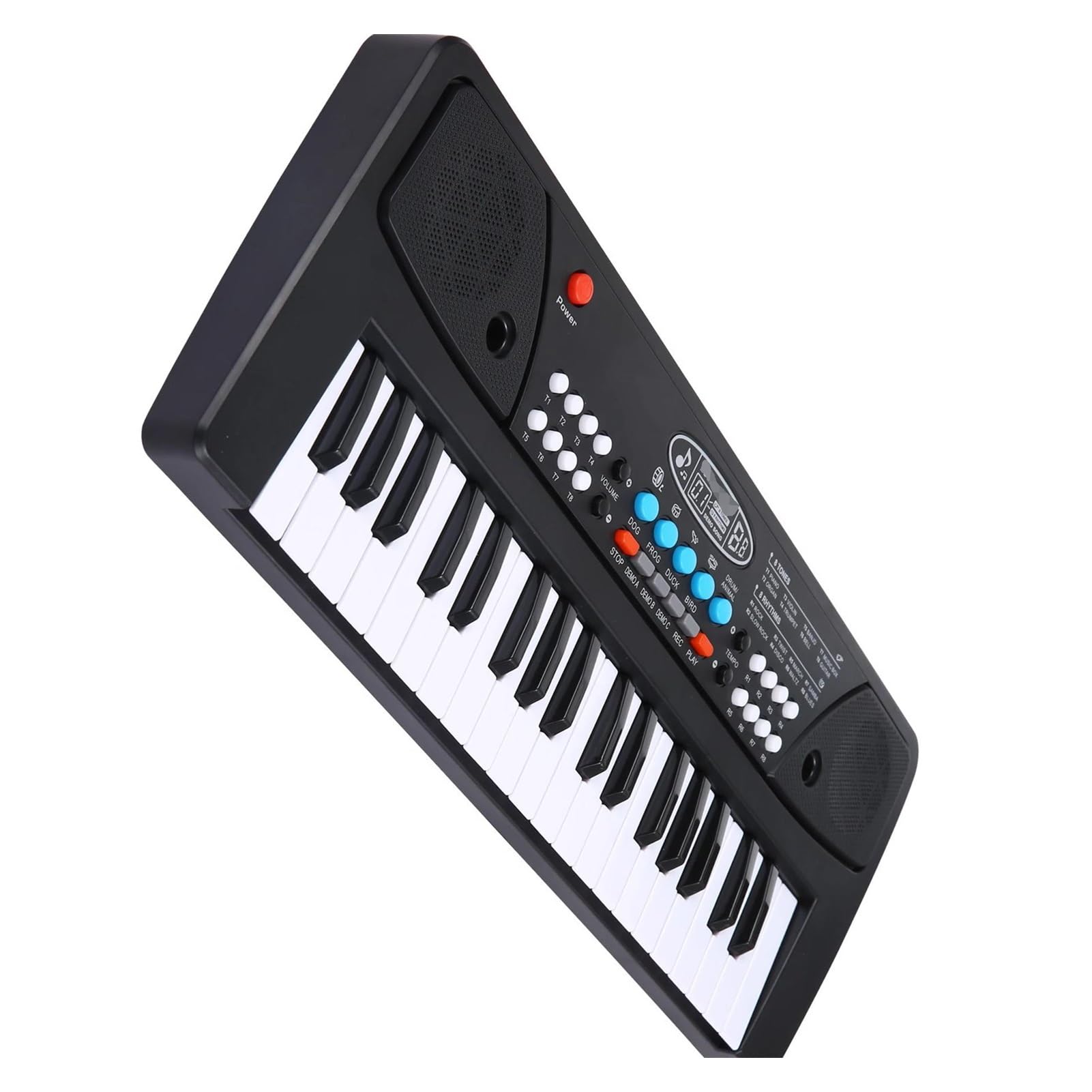 Principiante teclado electrónico Piano Eléctrico De Órgano Electrónico USB De 37 Teclas Con Micrófono Teclado Digital Instrumento Musical Para Estudiantes