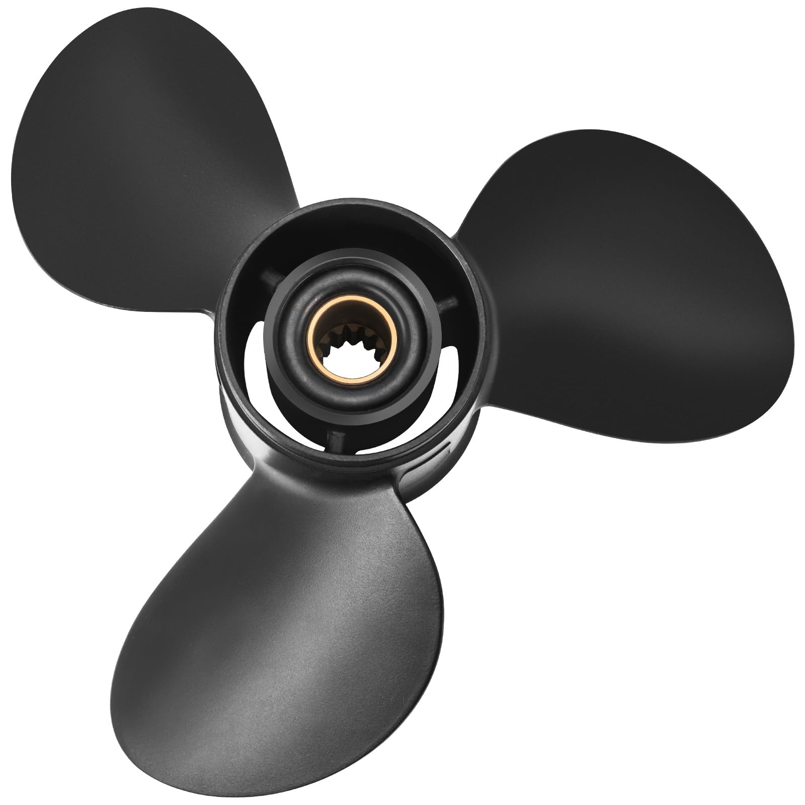 VQPROPs OEM Boat Propeller 12 1/4x15 Aluminum Prop Fit BRP Johnson