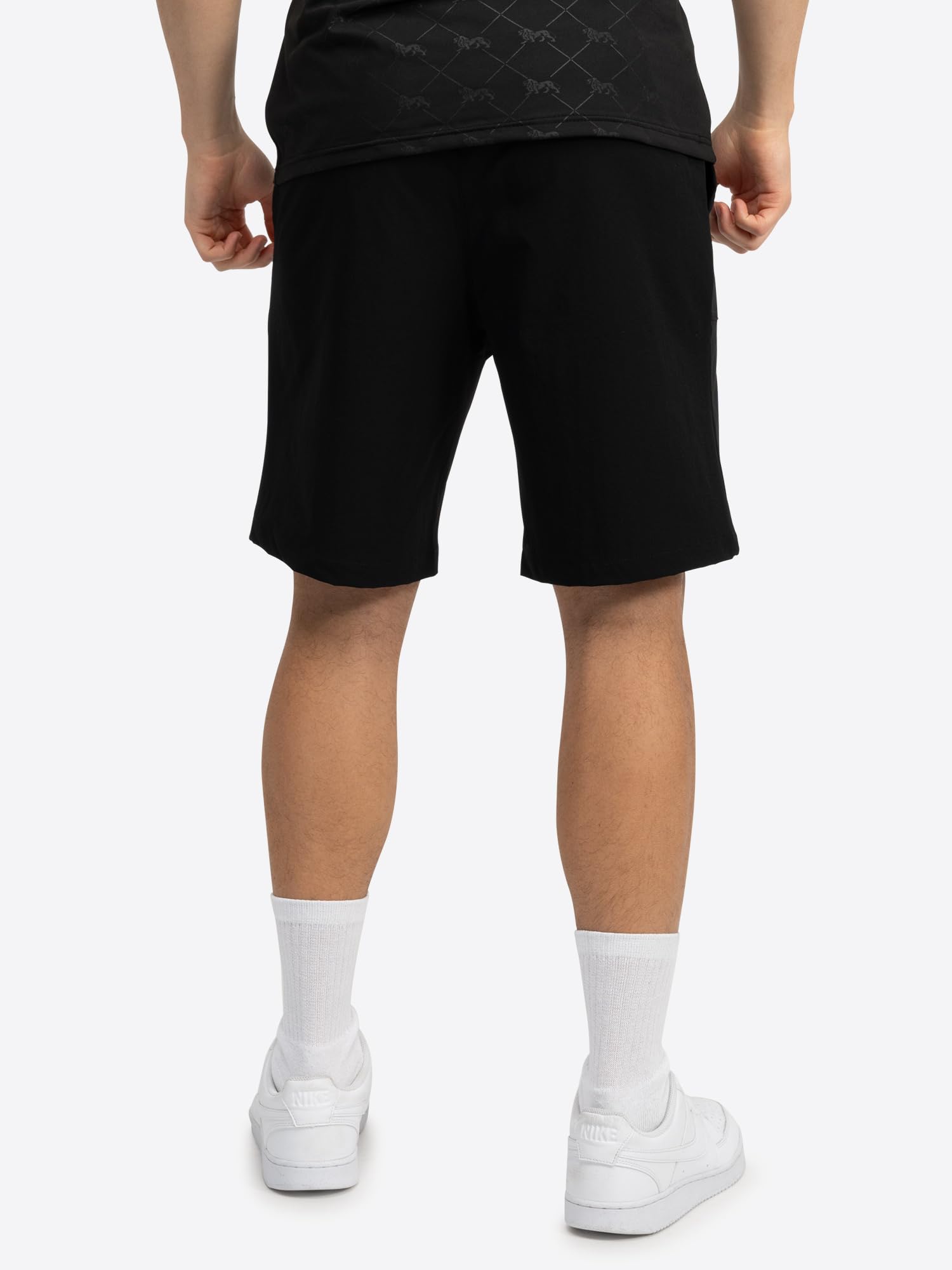 Lonsdale London Havant Homme Short Noir 90% Polyamide, 10% Spandex Regular