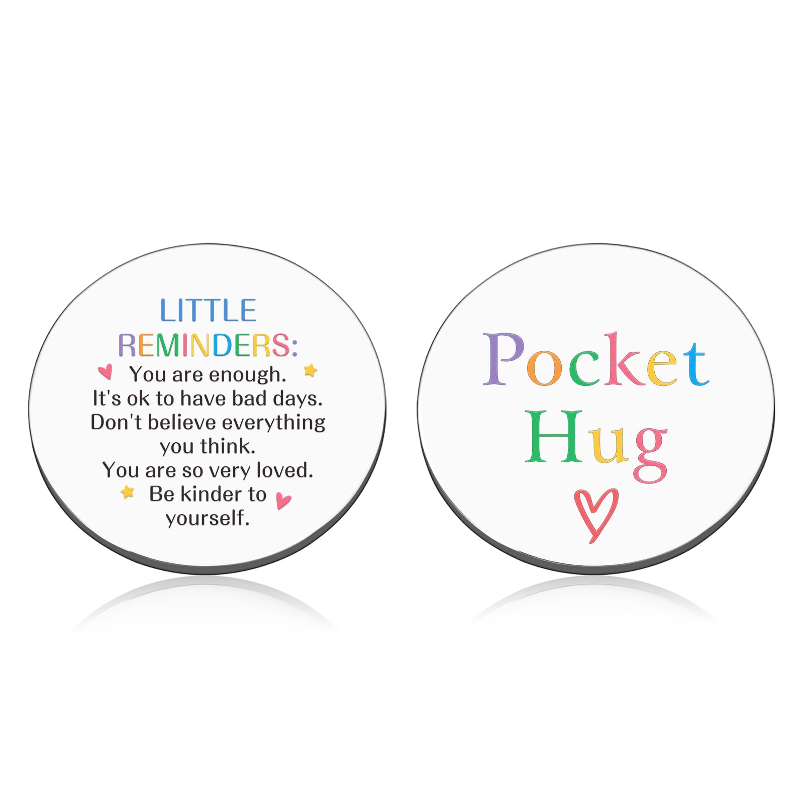 GGOJAGSTInspirational Stocking Stuffers for Teen Girls Boys 16-18 Christmas Gifts for Kids Stress Relief Gifts for Women Men Pocket Hug Mental Health Gifts for Friends Easter Christmas Basket