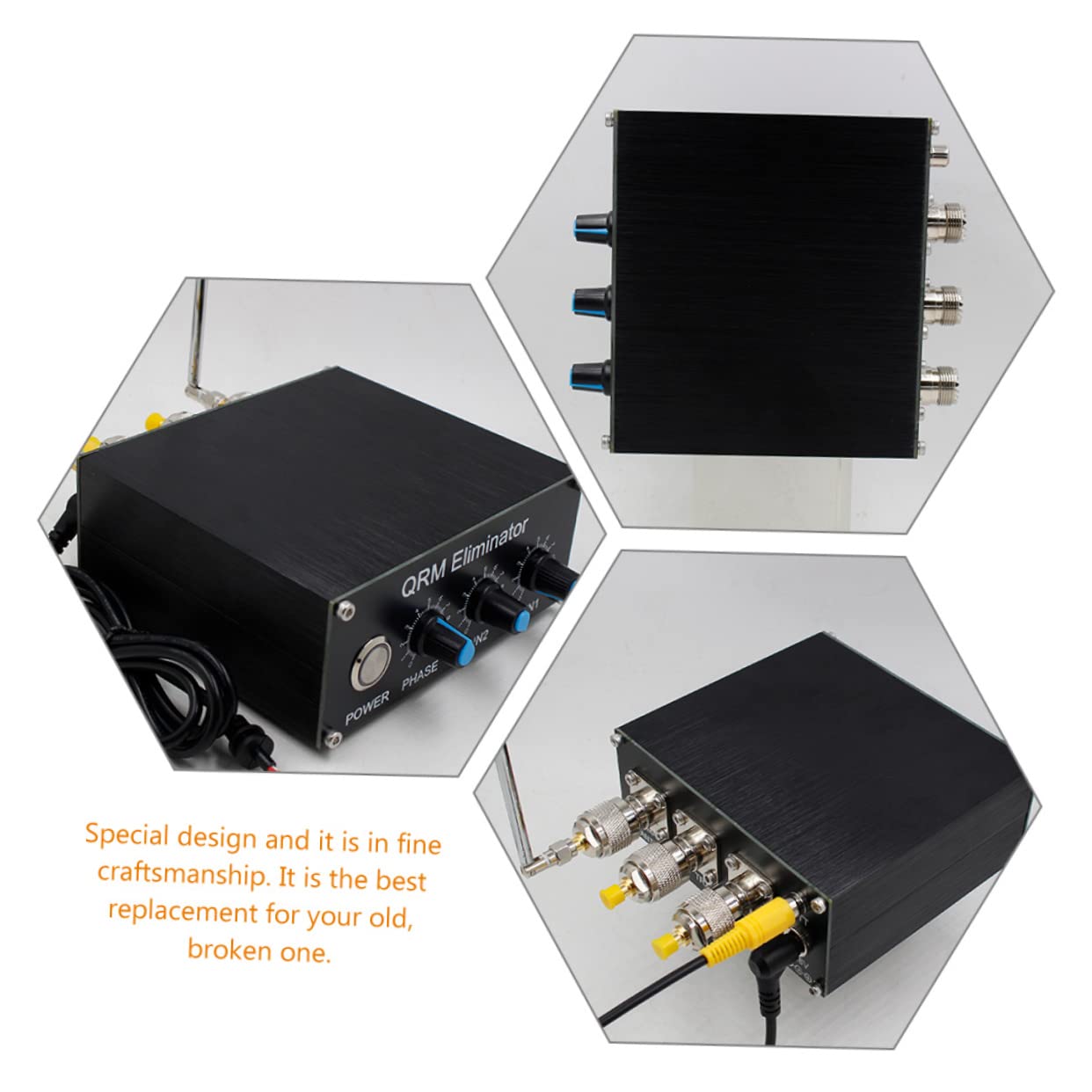 Cancellatore di Segnale per Bande Hf Controllo Ptt Integrato e Facile da Installare di Alimentazione Antenna per Sostituire Vecchi Modelli