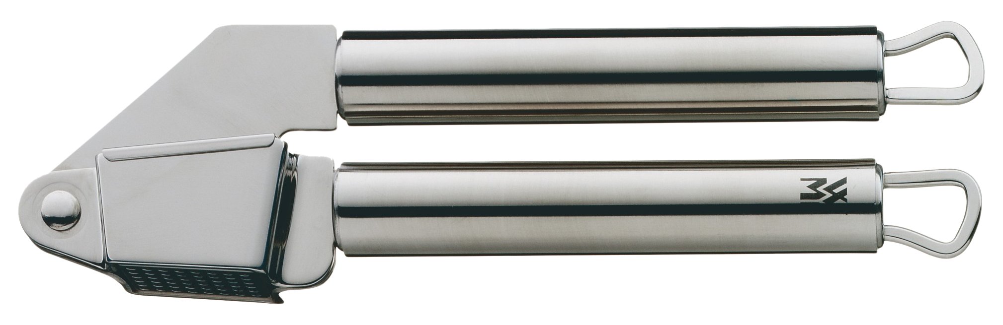 WMF Tin Up Dosenöffner mit Kapselheber 20 cm, Cromargan Edelstahl, Kunststoff, spülmaschinengeeignet & Profi Plus Knoblauchpresse 17,5 cm, Cromargan Edelstahl teilmattiert, spülmaschinengeeignet
