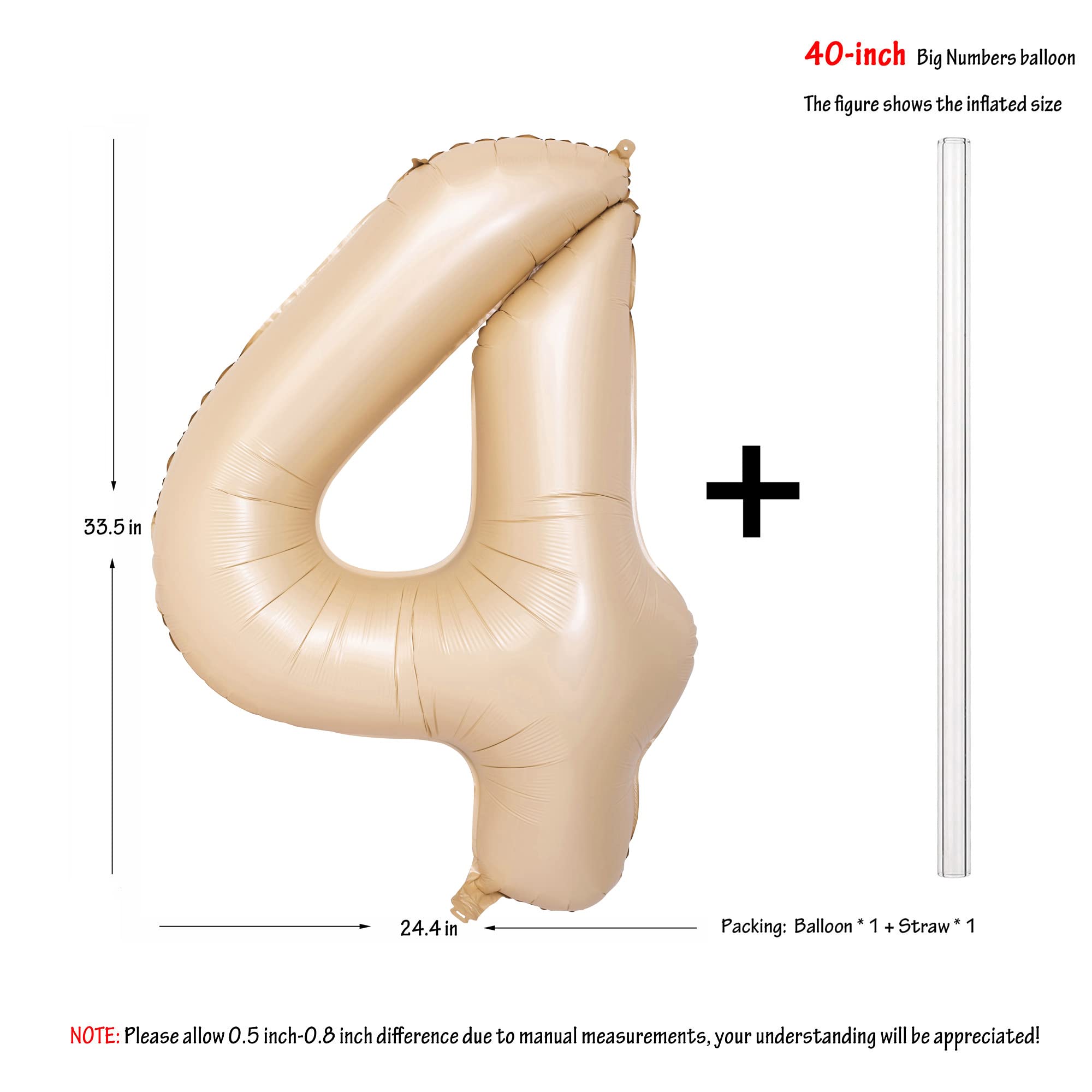 Red 0 balloon 40 Inch Giant Helium Foil Number 0 to 9 Red Balloon Birthday Wedding Party Digital Decorations (Number 0) — view 569