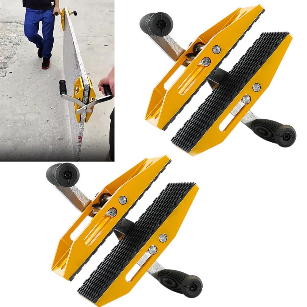 Morsetti in granito, supporti per pannelli di trasporto in pietra, strumenti di sollevamento resistenti, capacità 350 kg, impugnatura in gomma antiscivolo, impugnatura ergonomica per lastre