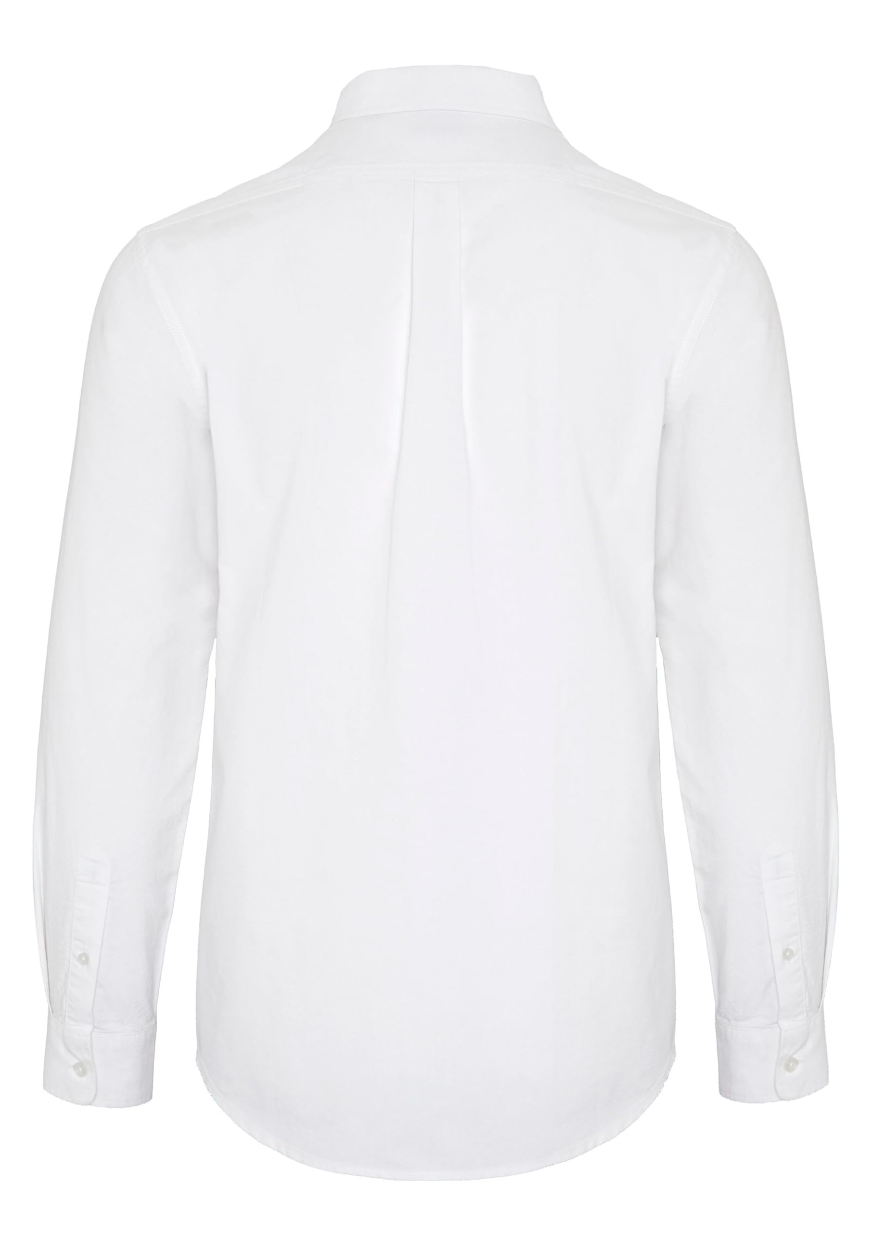 Oxford-Cotone Regular-Fit Camicia Button-Down, White Dif, XXL Uomo