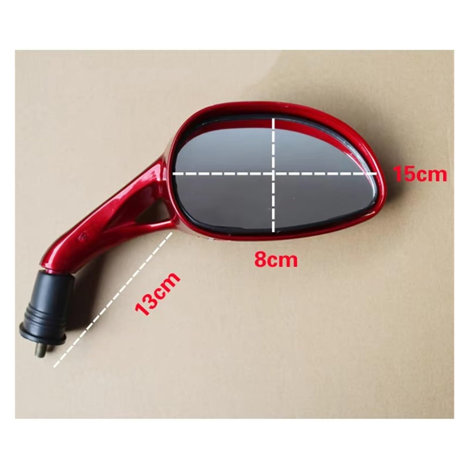 Rétro Rétroviseur Latéral pour Kymco pour Suzuki GY6125 WH125 WH100 DIO50 GY650 CH125 Scooter E-Bike Rétroviseur 8mm Rétroviseurs Latéraux Universels