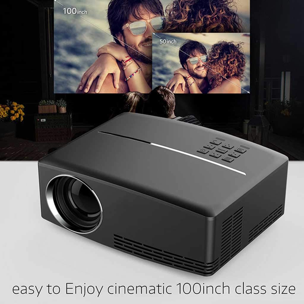 Mini Proiettore Portatile Intelligente A LED per Home Theater Supporto per Cinema Full HD 1080P 4K USB HDMI 30/120 Pollici di Proiezione