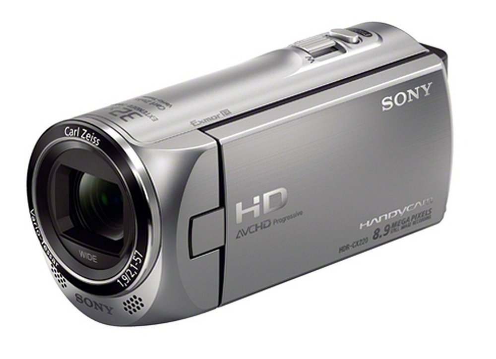 Sony HD Handycam シルバー Sony HDR-CX220E 20.1MP Handycam(Silver) : Amazon.in: Electronics