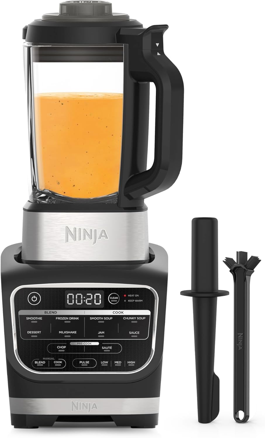 Ninja - Batidora y máquina para hacer sopa [HB150UK] 1000 W, jarra de 1,7 litros, color negro