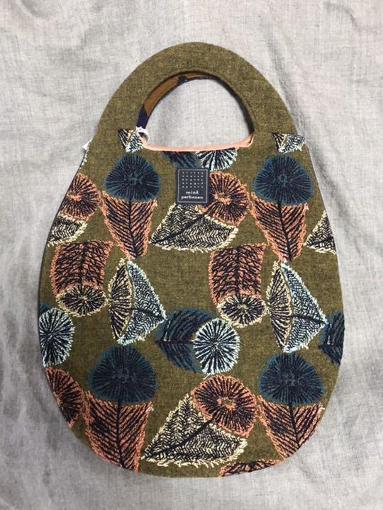 Amazon.co.jp: ミナペルホネン hana no mi & slow dance エッグバッグ  