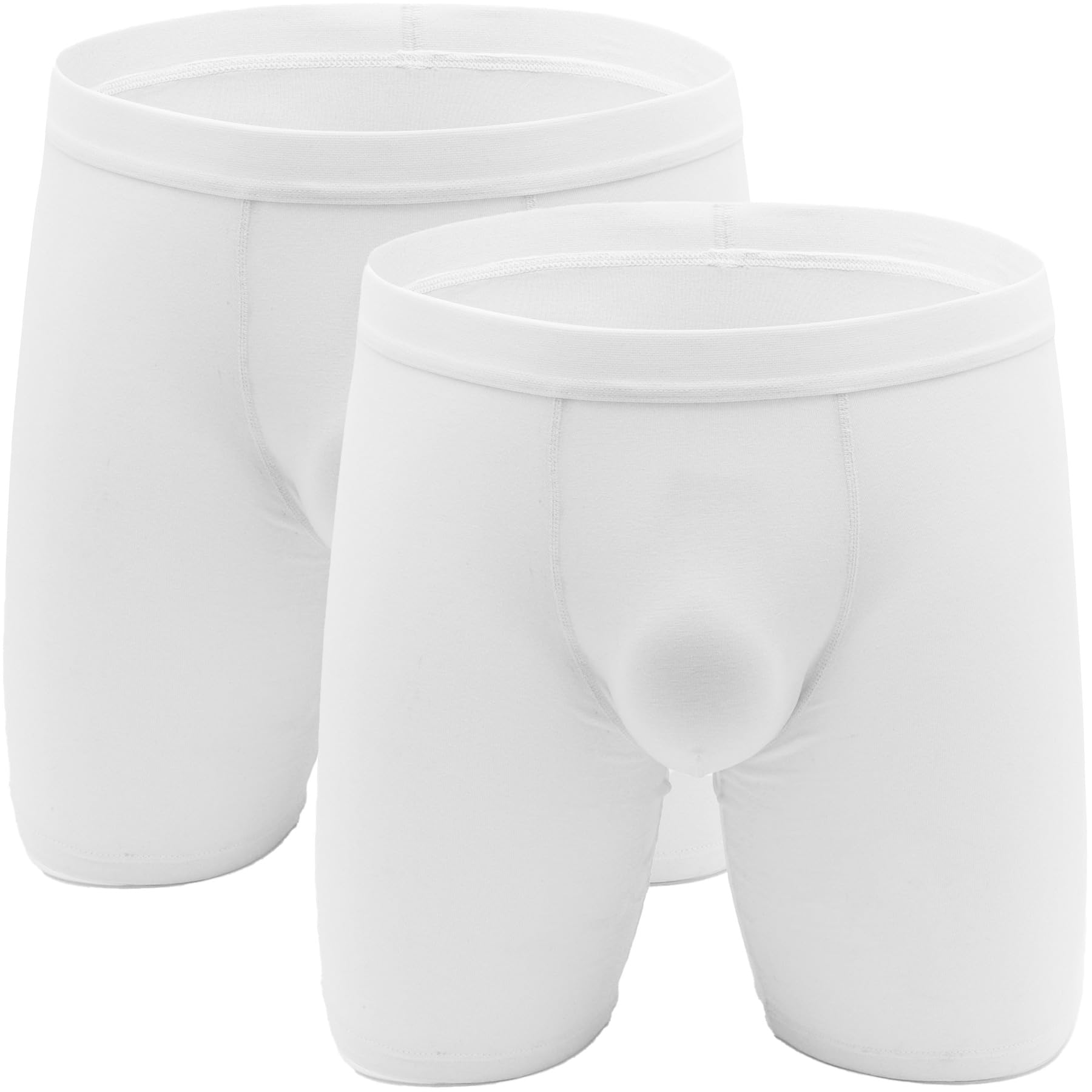 Men’s Boxers Shorts Cotton Men’s Underwear Trunks Midway Briefs [2 Pack]