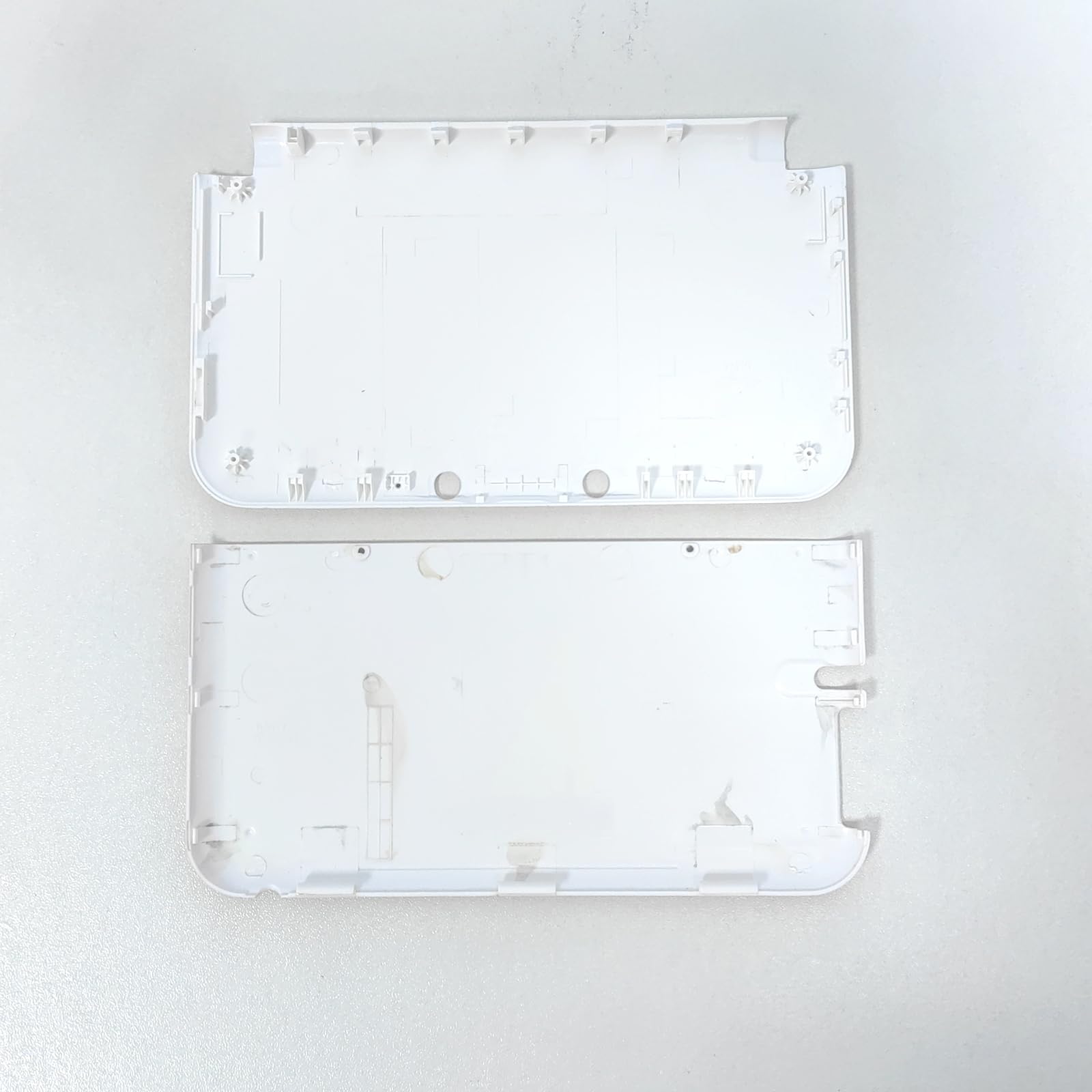 Coque Avant et Arrière Boîtier de Remplacement pour Nintendo 3DS XL Console, Couvercle de Plaque Supérieure/Inférieure Faceplate DIY A/E Accessoires pour 3DSXL (Rose)