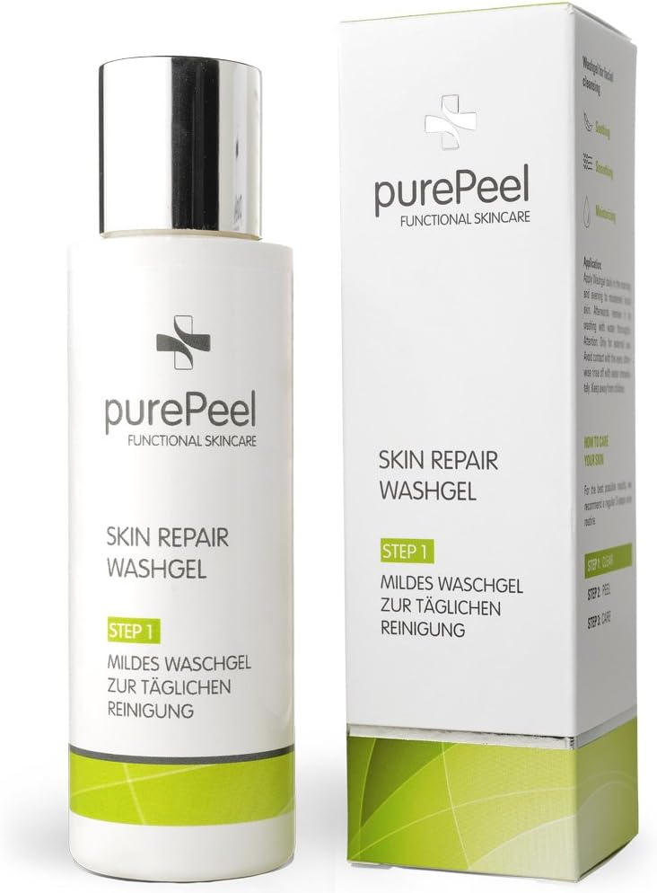 purePeel Skin Repair Washgel - facial cleanser with urea and aloe vera,100ml