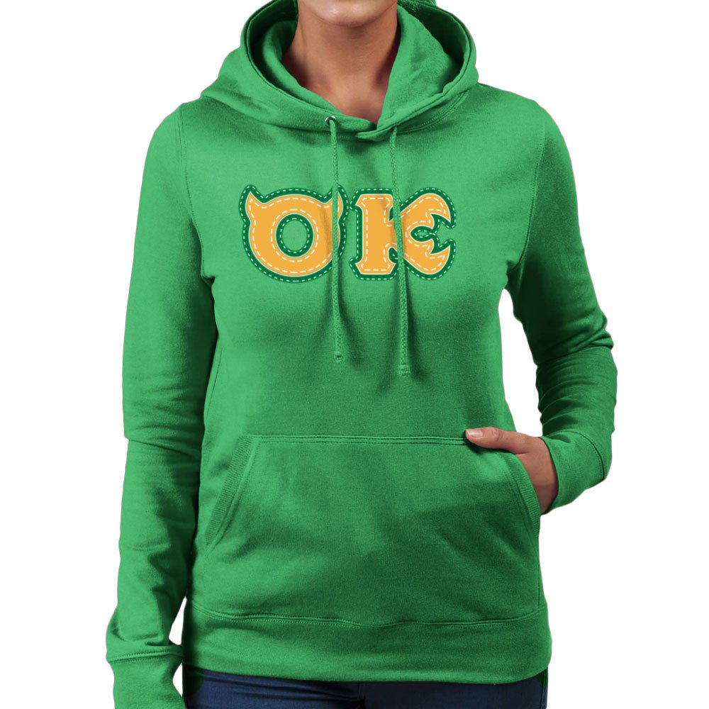 Monster University Fraternity Oozma Kappa OK Women's Hooded Sweatshirt