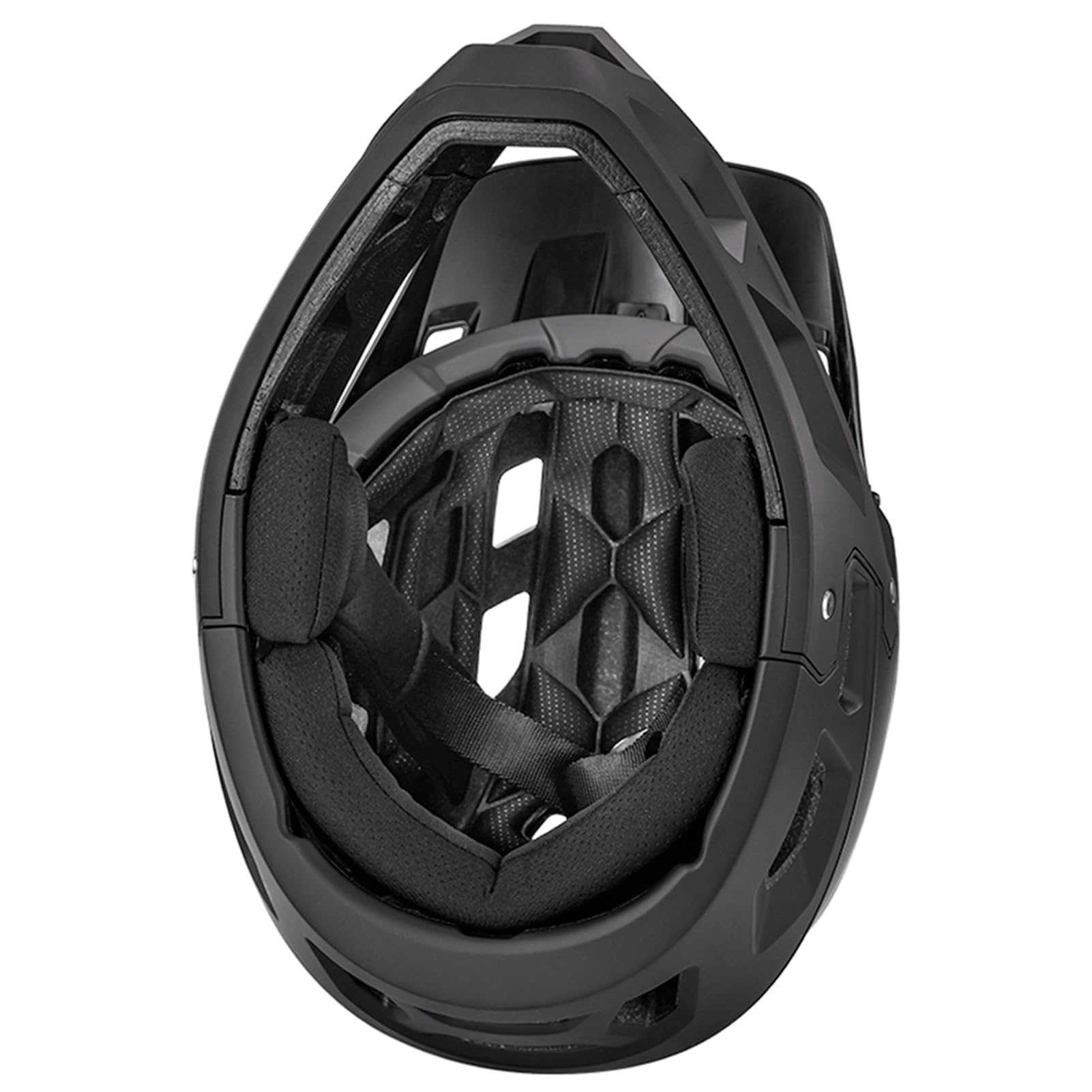 Casco de Bicicleta de Montaña para Adultos, Casco Descenso para Hombres y Mujeres con Más 31 Respiraderos, Bicicleta con Visera (VroomotoFgIB-BG-M)