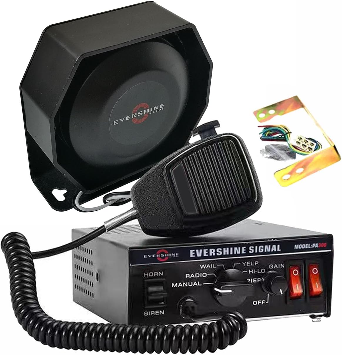 12V 100W Police Siren PA System Kit Slim Speaker Egypt Ubuy