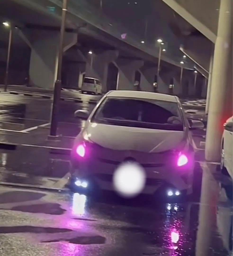 50プリウス ウインカーポジション パープル ピンク ポン付け ワンオフ 50プリウス ウインカーポジション パープル ピンク ポン付け ワンオフ