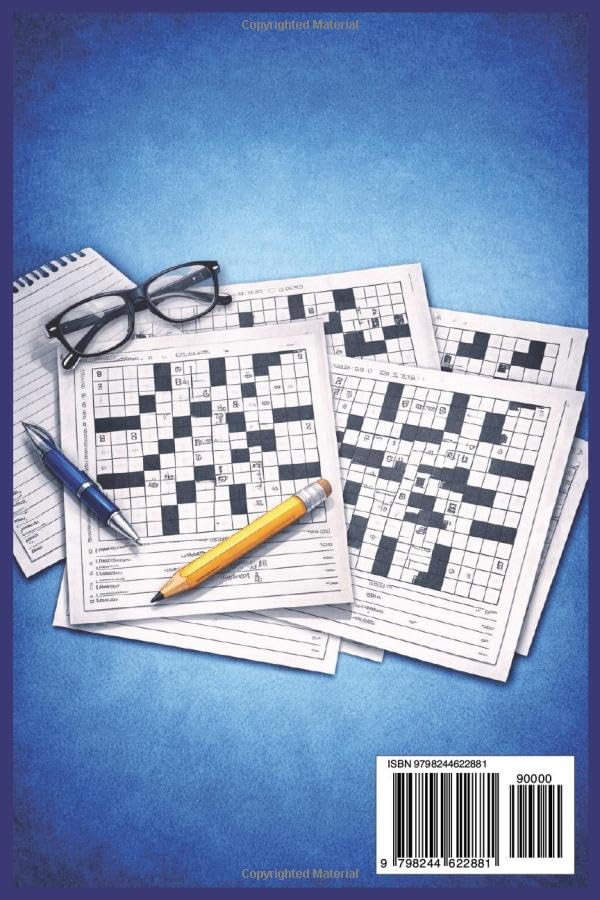 Puzzle Crossword Book: Ultimate Crossword Puzzle Book | Everyday Vocabulary & Routine | 50+ Puzzles, 6 x 9 Inches, 120 Pages | Best Crossword Puzzle for 2026 image 3